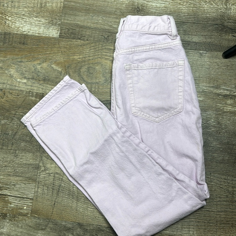 PacSun High Rise Straight Leg Jeans size 23 purple